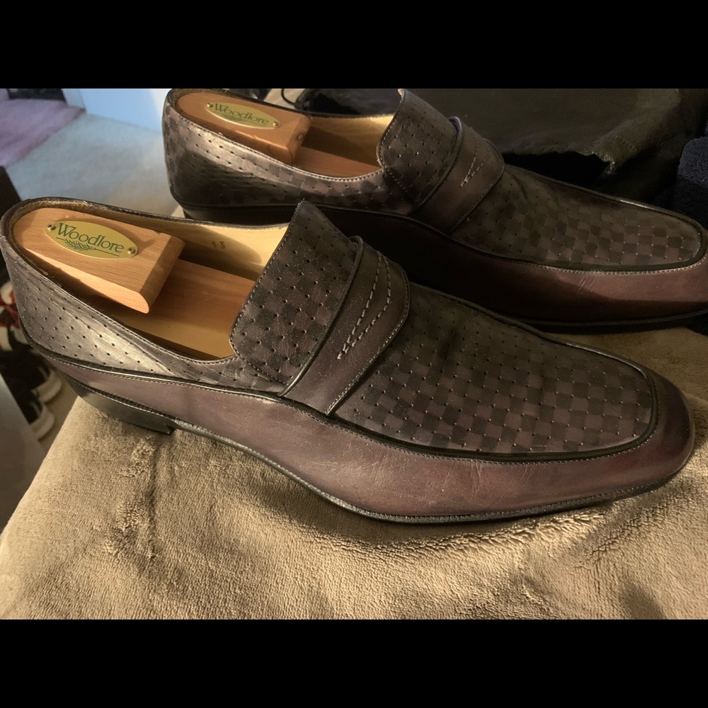 Beautiful penny loafers made in Italy worn once.